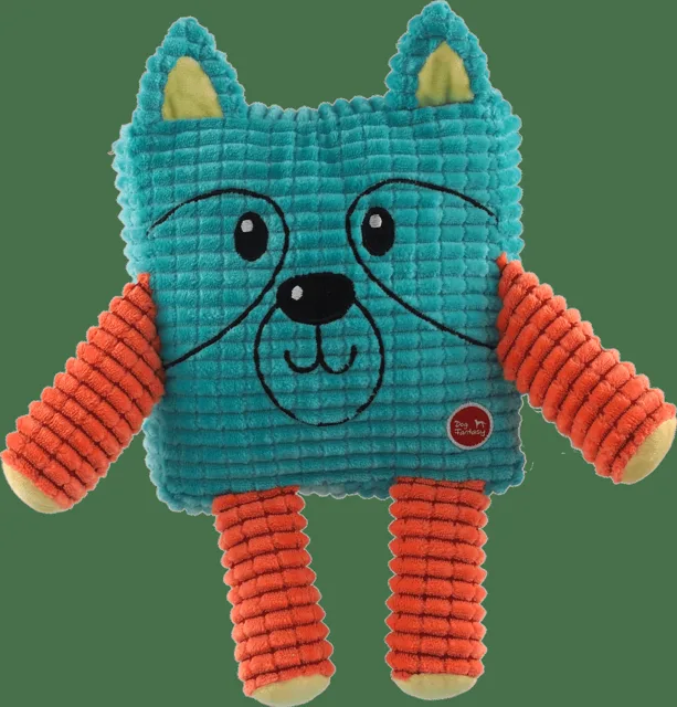 Hračka pro psy Dog Fantasy Cuties zvířátko petrolejově zelené 17,5 cm
