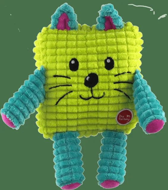 Hračka pro psy Dog Fantasy Cuties zvířátko žluté 12,5 cm