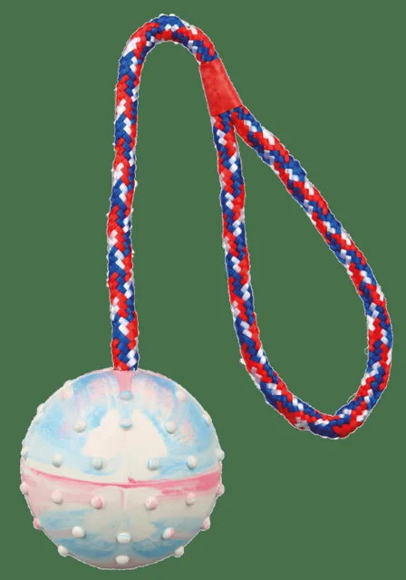 Hračka pro psy Trixie míč na provazu 6*30cm
