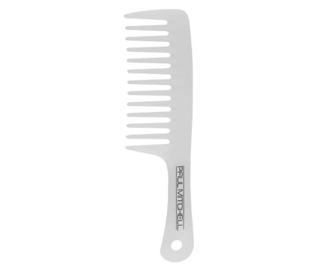 Hřeben na rozčesávání vlasů Paul Mitchell Detangler Comb - bílý + dárek zdarma