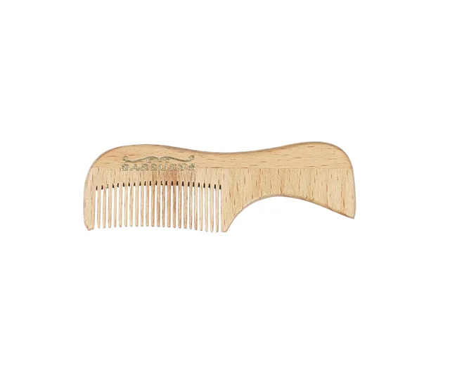 Hřeben z bukového dřeva Sibel Barburys Steamed Beech Wood Pocket Mini - 7,4 x 2,4 cm (8482507)
