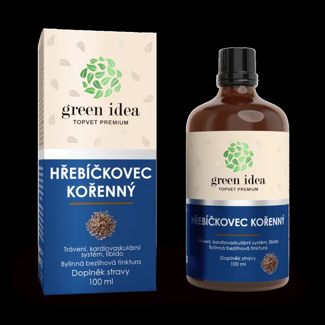 Hřebíčkovec – bezlihová tinktura 100 ml – Green idea