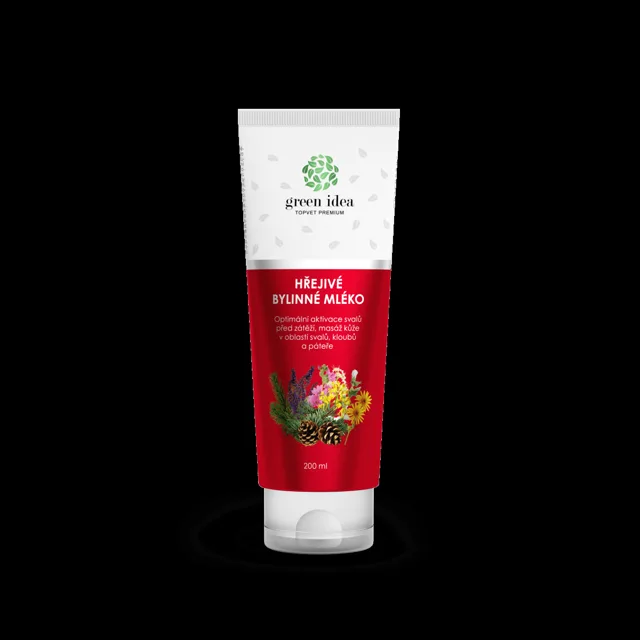 Hřejivé bylinné mléko 200 ml – Green idea