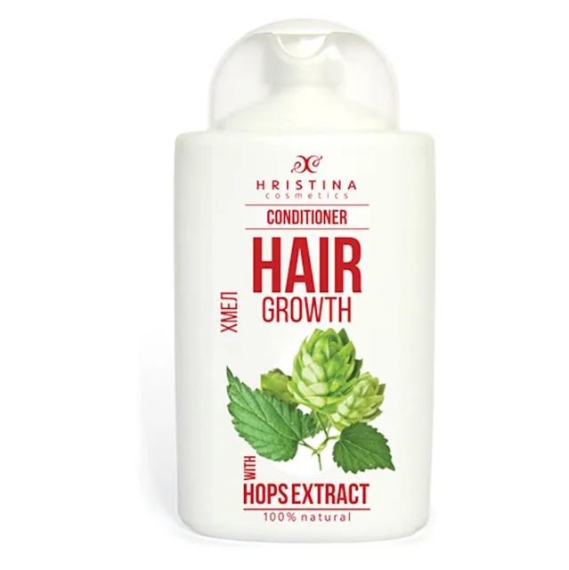 HRISTINA Přírodní kondicionér na vlasy Chmel pro růst vlasů 200 ml