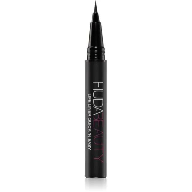 Huda Beauty Life Liner Quick N Easy precizní tekutá oční linka odstín Very Vanta (Extreme Black) 0.45 ml