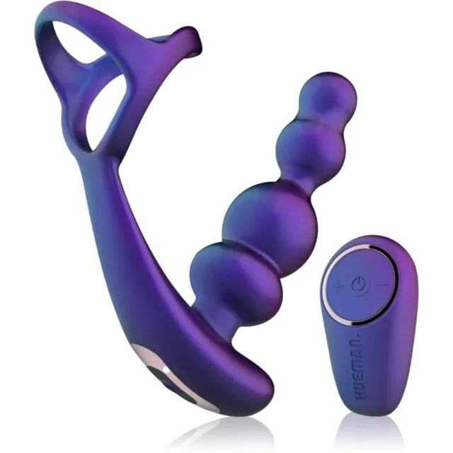 HUEMAN Stellar Force Butt Plug with Cockring anální kolík 13.2 cm
