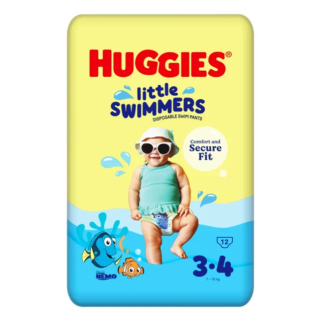 Huggies Little swimmers 7-15 kg koupací plenky 12 ks