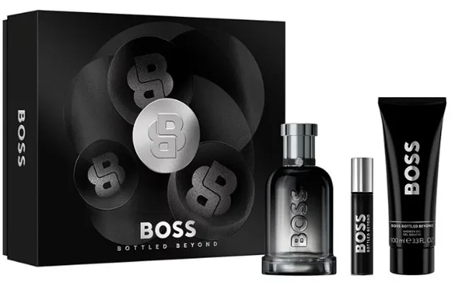 Hugo Boss Hugo Boss Bottled Beyond - EDP 100 ml + sprchový gel 100 ml + EDP 10 ml