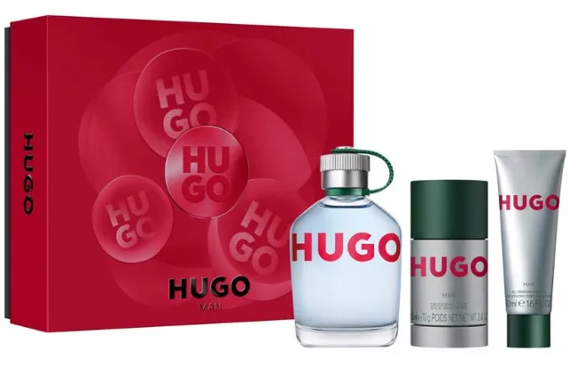 Hugo Boss Hugo Man - EDT 125 ml + tuhý deodorant 75 ml + sprchový gel 50 ml