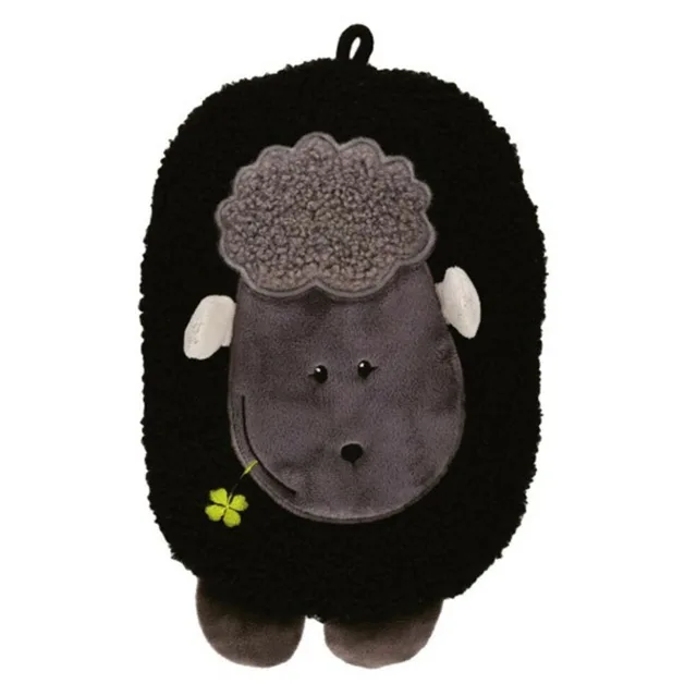 HUGO FROSCH Eco junior comfort dětský termofor s motivem ovečky černá 0,8 l