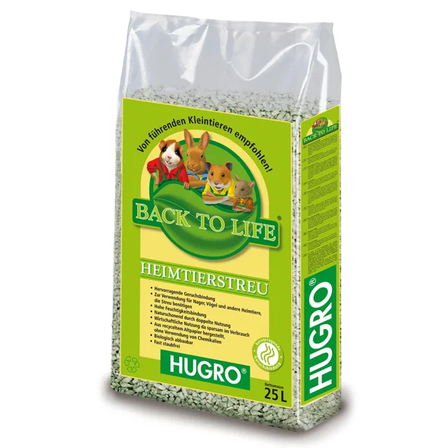 Hugro Back to Life celulózová podestýlka - 25 l
