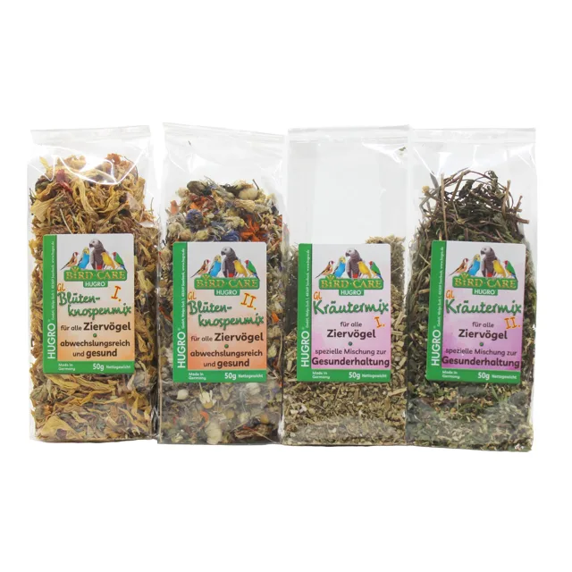 Hugro bylinková a květinová směs - set - 4 x 50 g
