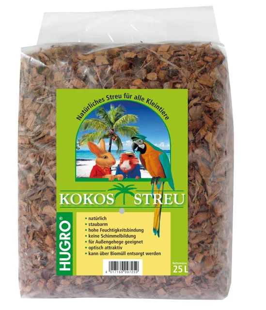 Hugro kokosová podestýlka - 25 l