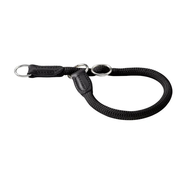 HUNTER Freestyle obojek pro psy, černý - vel. 45: nastavitelné do max. 45 cm, Ø 4,5 mm