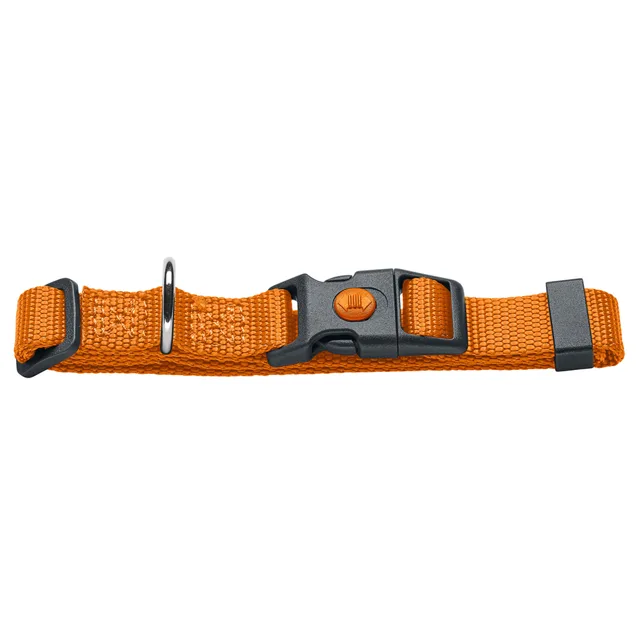 HUNTER London obojek, oranžový - Vario Basic vel. M: 30-46 cm obvod krku, Š 15 mm