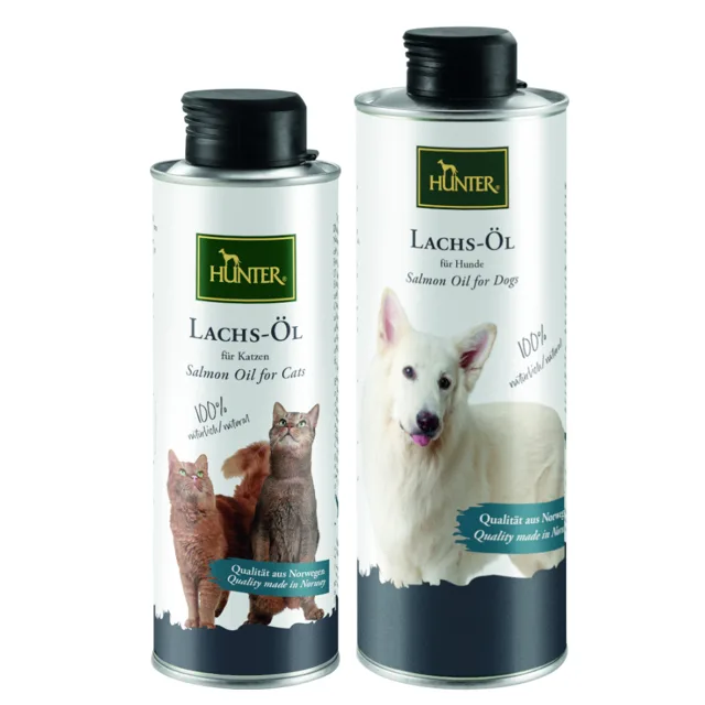 HUNTER lososový olej - 500 ml