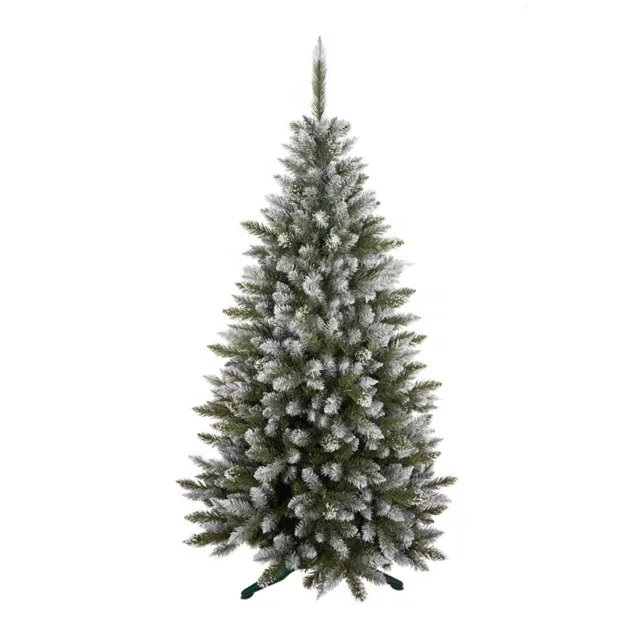 Hustý zasněžený stromek diamantový smrk - 180 cm