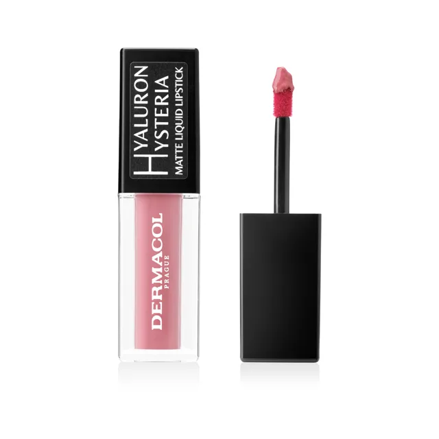 Hyaluron Hysteria matná tekutá rtěnka č.01 Dermacol - Oficiální e-shop Dermacol