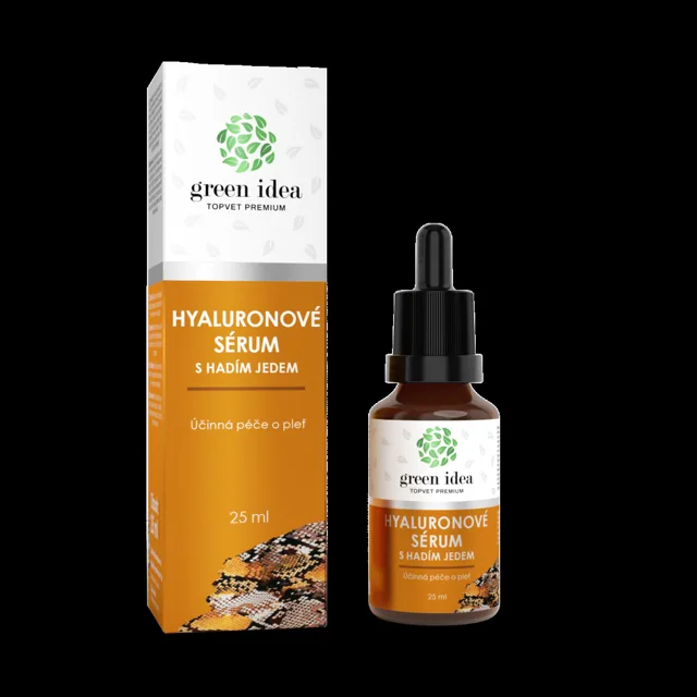 Hyaluronové sérum s hadím jedem 25 ml - Green idea