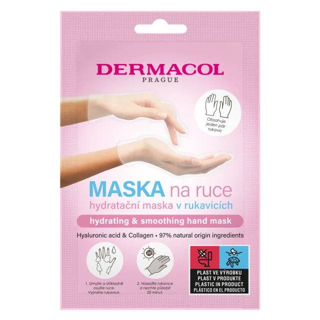 Hydratační maska na ruce v rukavicích Dermacol - Oficiální e-shop Dermacol