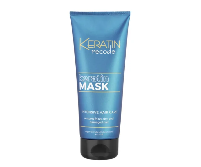 Hydratační maska pro suché a krepaté vlasy Subrina Professional Keratin Recode Keratin Mask - 200 ml (060866) + dárek zdarma
