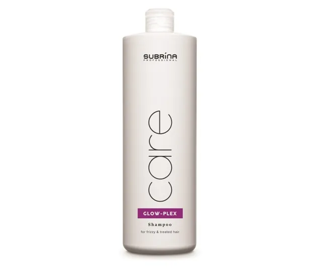 Hydratační šampon pro lesk vlasů Subrina Professional Care Glow-Plex Shampoo - 1000 ml (061077) + dárek zdarma