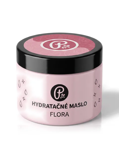 Hydratační tělové máslo - Flora 150 ml