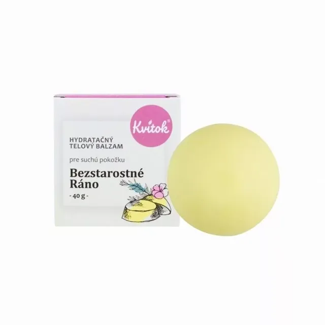 Hydratační tělový balzám (Bezstarostné ráno) Kvitok - 40 g