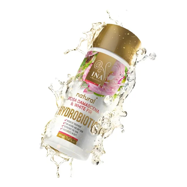 HYDROBIOTIC - růže, jedle bělokorá & citronová kůra - intenzivní anti-age péče - 150 ml - INA Essentials