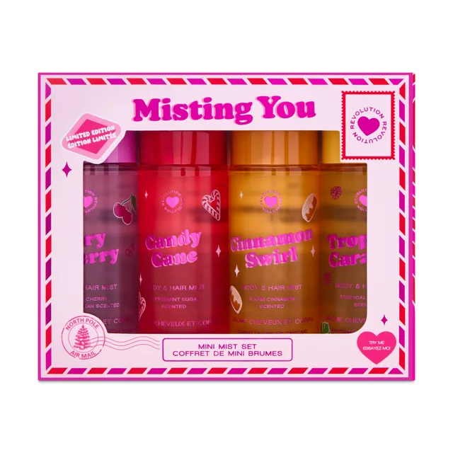 I Heart Revolution Dárková sada Misting You Mini Body Mist Set