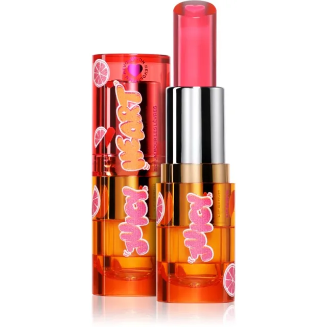 I Heart Revolution Juicy Heart Lip Serum vyhlazující sérum na rty odstín Grapefruit Pink 2.5 g