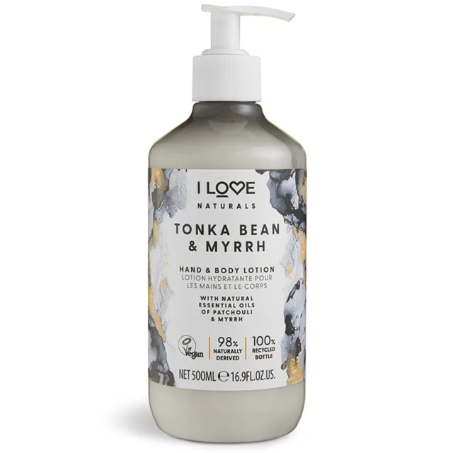 I LOVE Naturals Tělové mléko 500 ml - tonkové boby & myrha