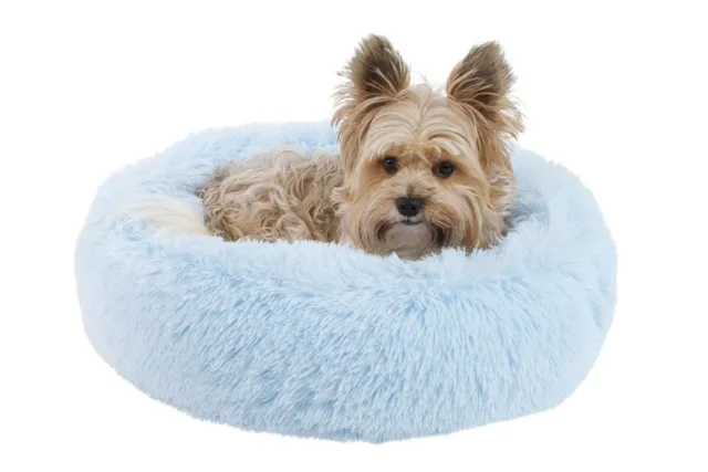 I love pets Adele modrý chlupatý pelech pro psa Rozměr (cm): 50