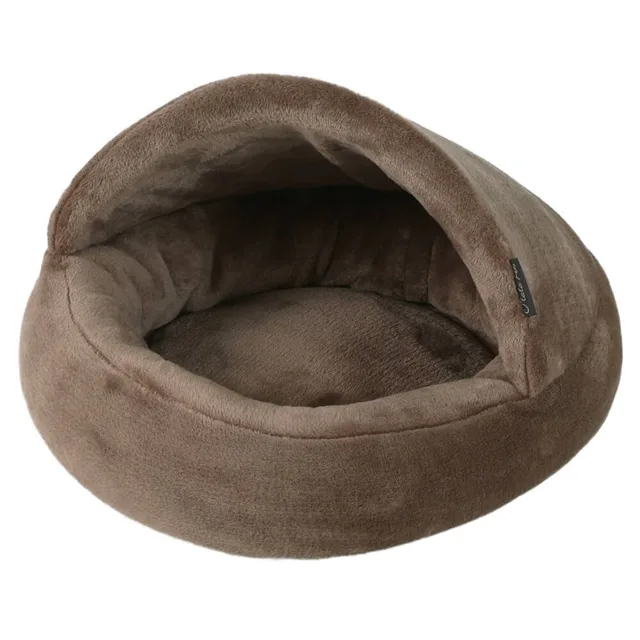 I love pets Afrodithe hnědé iglu pro psa z fleecu Rozměr (cm): 55