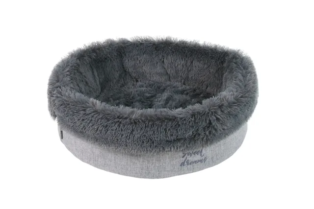 I love pets Diana šedý chlupatý pelech pro psa Barva: Šedá, Rozměr (cm): 70