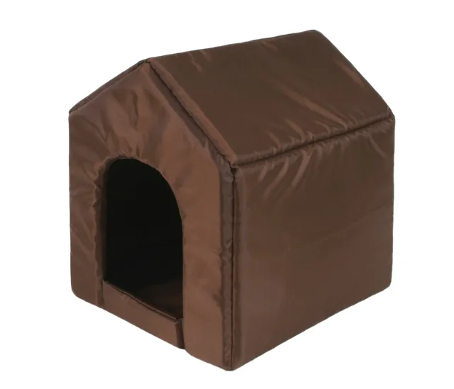 I love pets Economy Hnědá bouda pro psa Barva: Hnědá, Rozměr (cm): 42 x 32