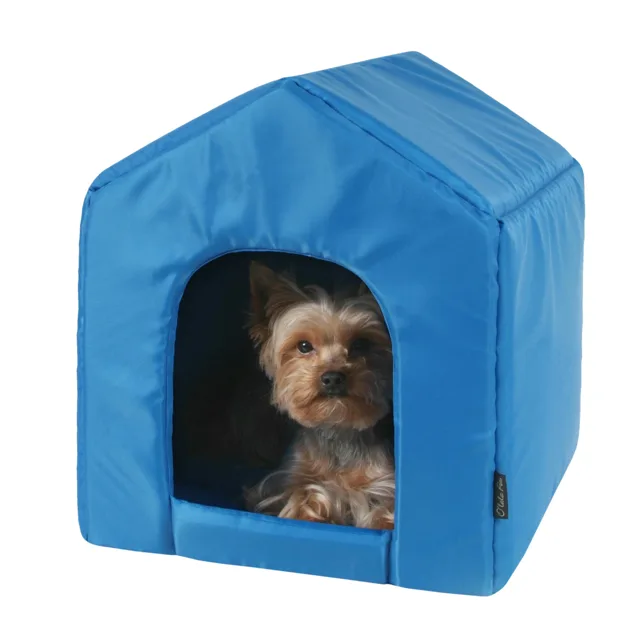 I love pets Economy modrá bouda pro psa Barva: Modrá, Rozměr (cm): 42 x 32