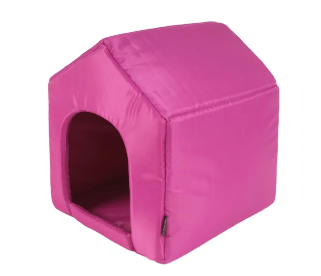 I love pets Economy růžová bouda pro psa Barva: Růžová, Rozměr (cm): 42 x 32