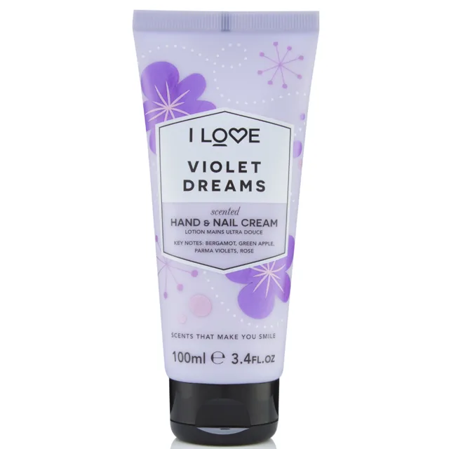 I LOVE Signature Krém na ruce a nehty 100 ml - fialové sny