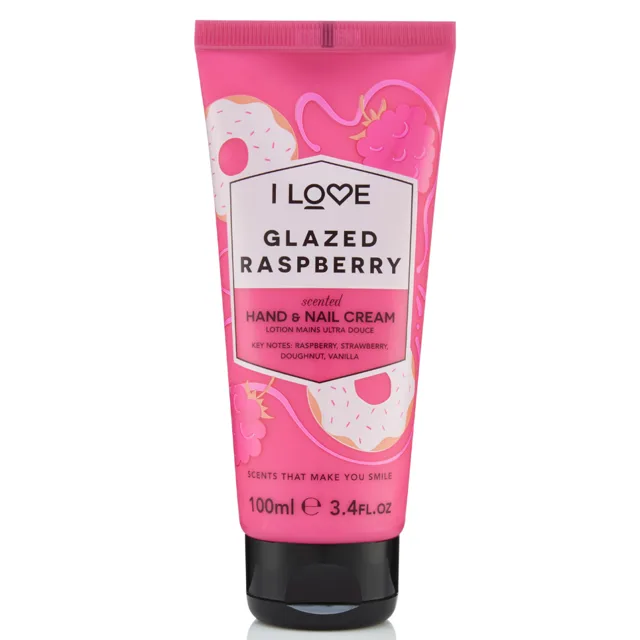 I LOVE Signature Krém na ruce a nehty 100 ml - malina