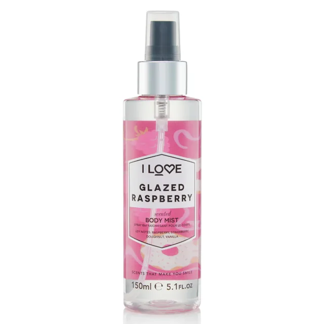 I LOVE Signature Tělový sprej 150 ml - malina