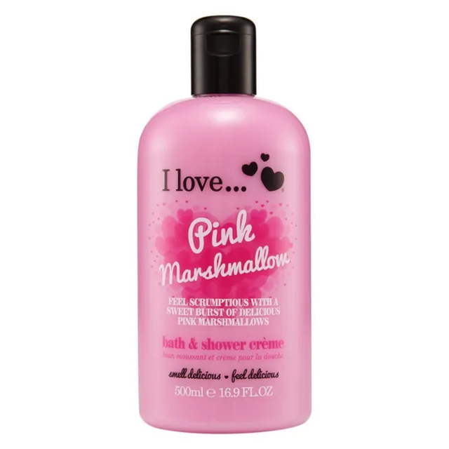 I LOVE Sprchový gel 500 ml - růžový marshmallow