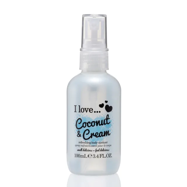 I LOVE Tělový sprej 100 ml - kokos se smetanou