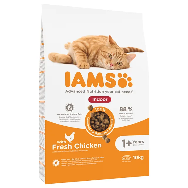 IAMS Advanced Nutrition Indoor Cat s kuřecím - 3 kg