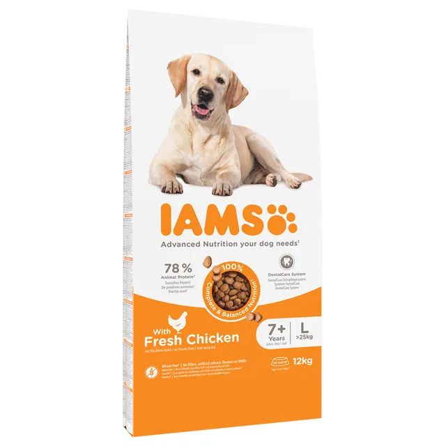 IAMS Advanced Nutrition Senior Large Dog s kuřecím - 12 kg