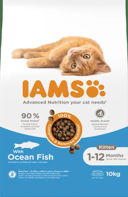 Iams Cat Kitten Ocean Fish 10kg