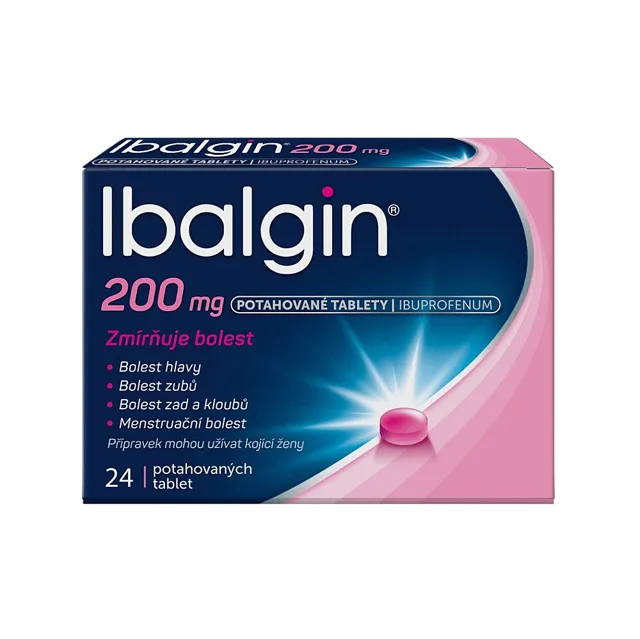 IBALGIN 200 mg 24 potahovaných tablet