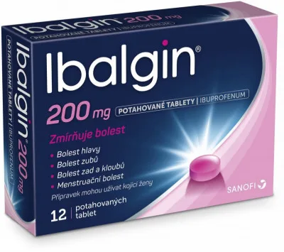 IBALGIN POR 200MG TBL FLM 12