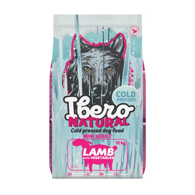 Ibero Cold Press Dog Mini Adult Lamb - 12kg