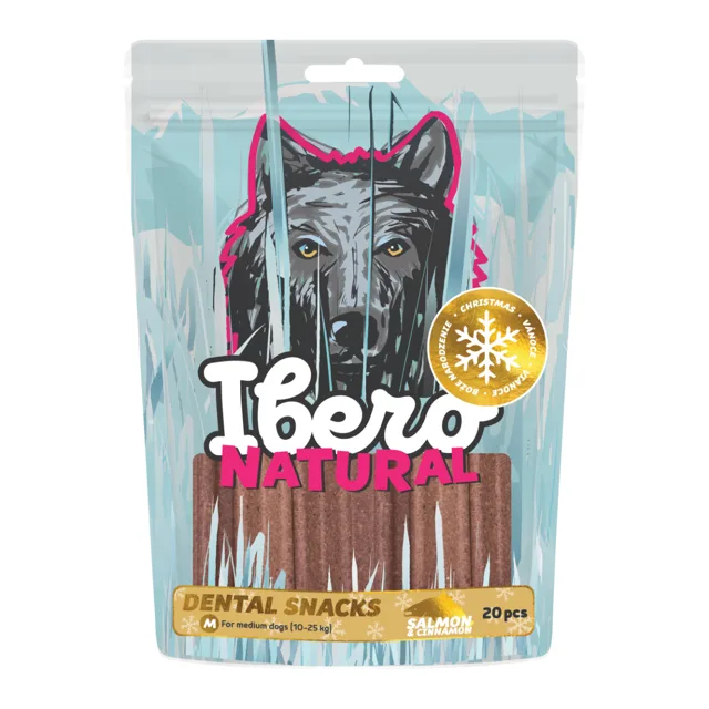 Ibero Dental Snacks Christmas Edition - M (20ks/480g)